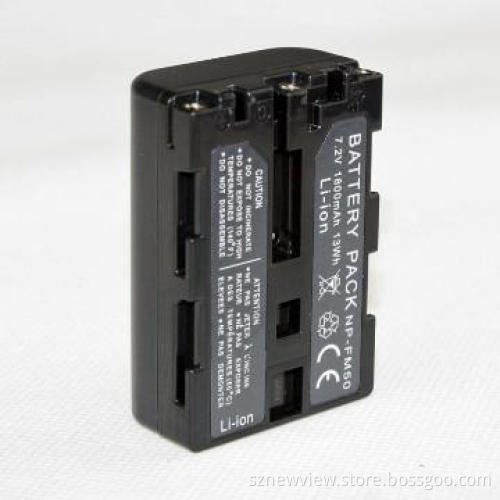 Rechargeable digital camera battery NP-FM50 for Sony